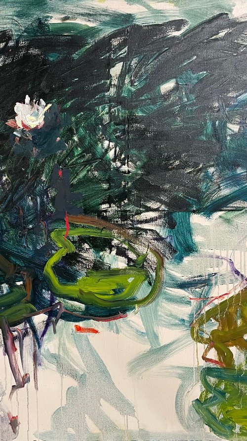 Lily pond by Lilia Orlova-Holmes
