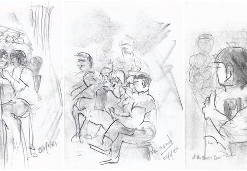 The crowd by Gordon T.