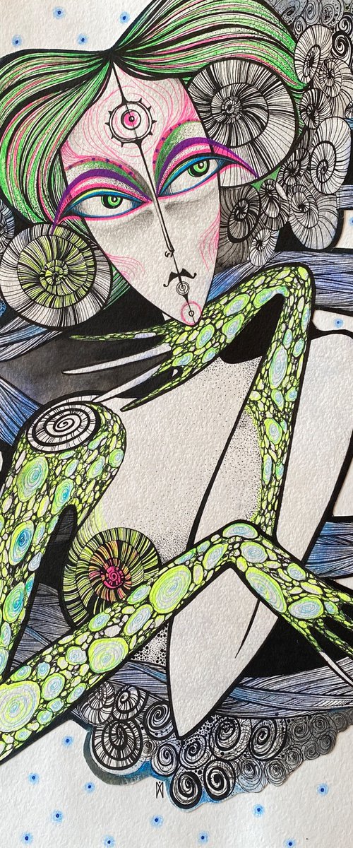 Mysterious Nymph by Lidia Matviyenko /Lidikart/