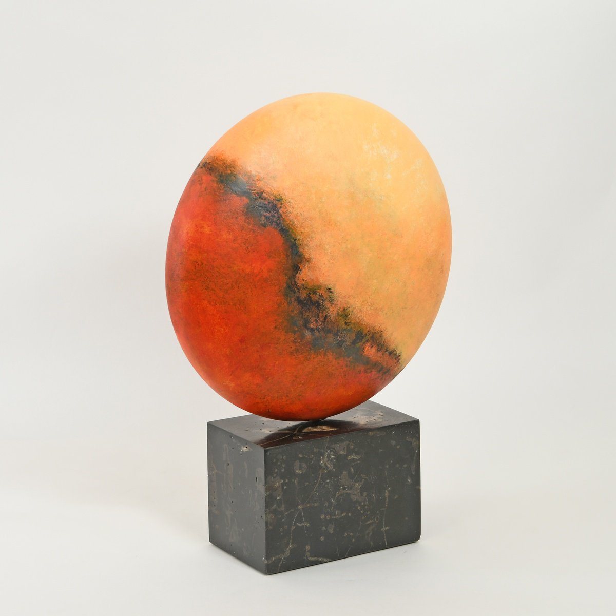 Organic Abstract Wood Sculpture By Philip Hearsey, 53 X 19", Carpella, Original Artwork