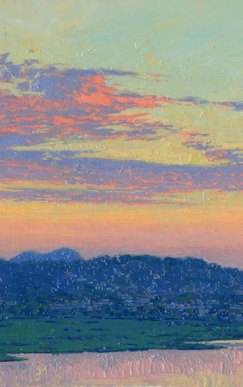 Sunset. Kanone. Corfu. by Simon Kozhin