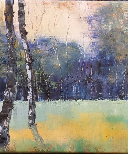 Birch Trees by Margo de Jong