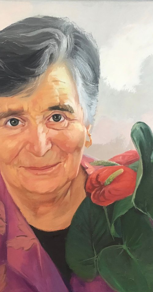 Grandmother by Teodor Stratulat