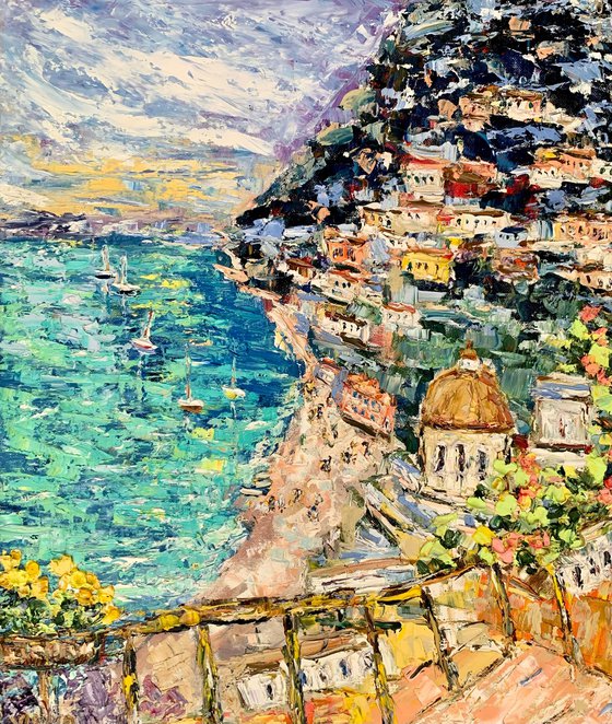 Positano. Italian cityscape