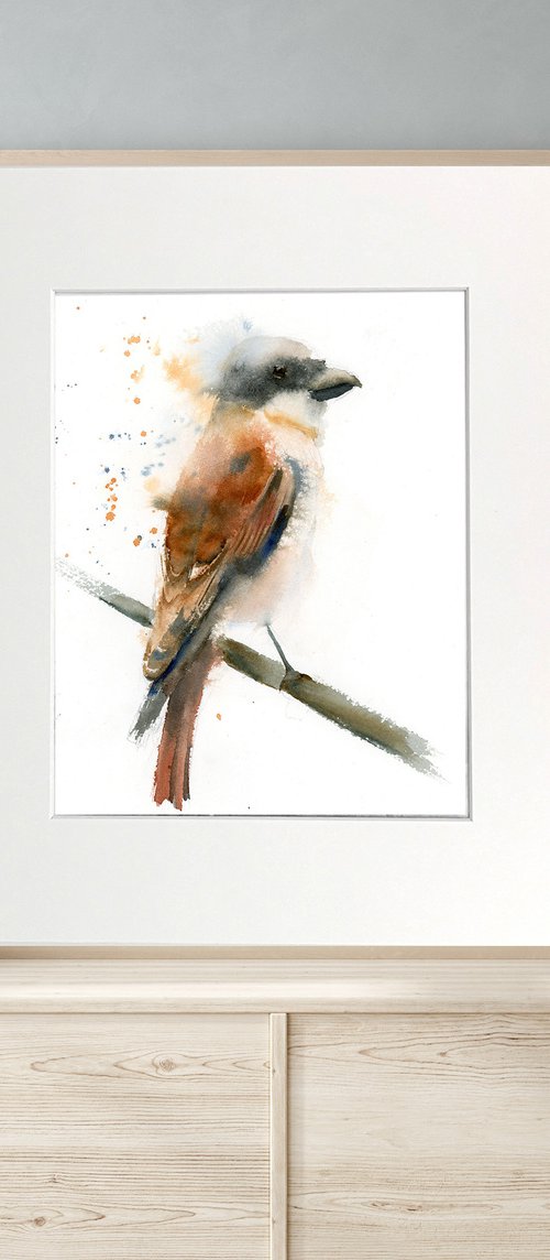 Bird on the branch by Olga Tchefranov (Shefranov)