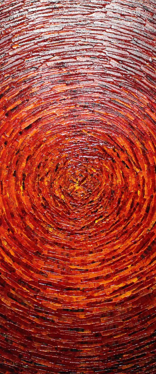 Large shine yellow orange red magenta colors by Jonathan Pradillon