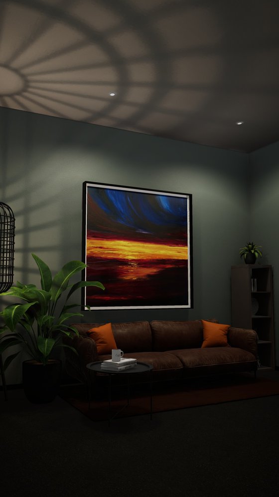 Dramatic sunset