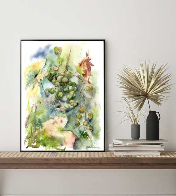 Grape branch - Set of 2