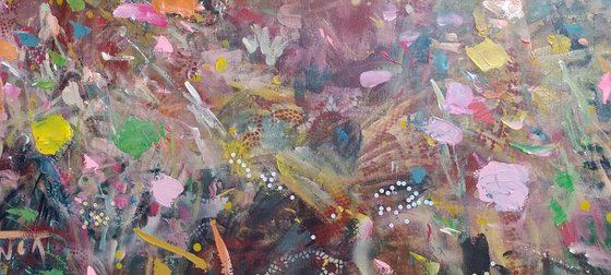 Magic garden (VIII) -  59  x 36.6 in.