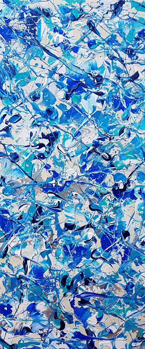 Abstract Synapses - Pollock's Frozen Planet #2 by Lucy Moore