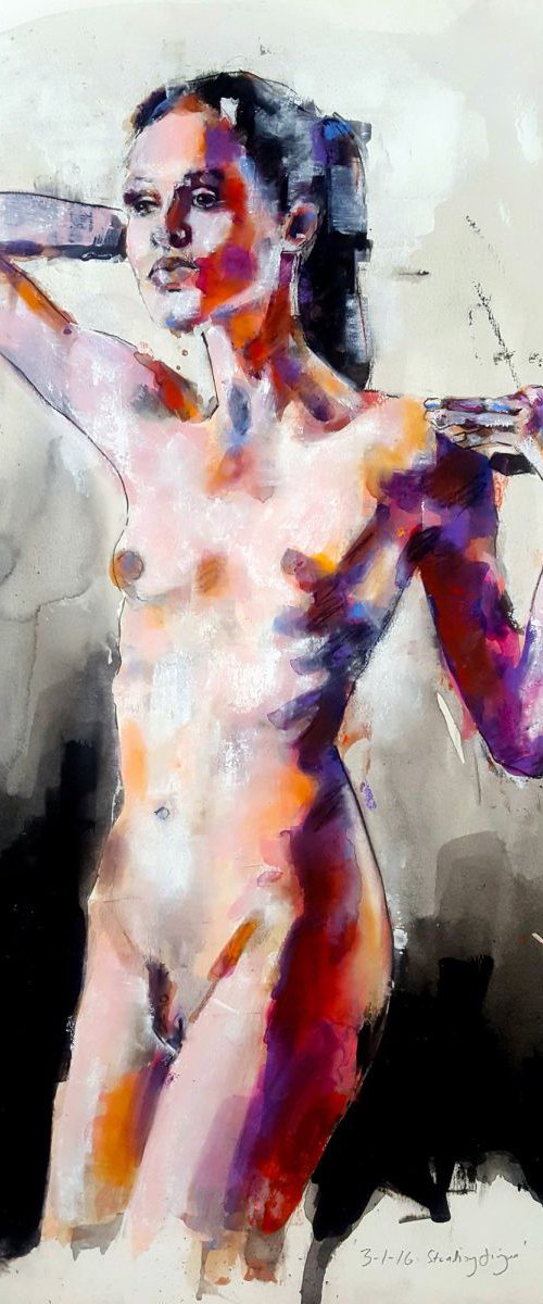 3-1-16 standing figure by Thomas Donaldson