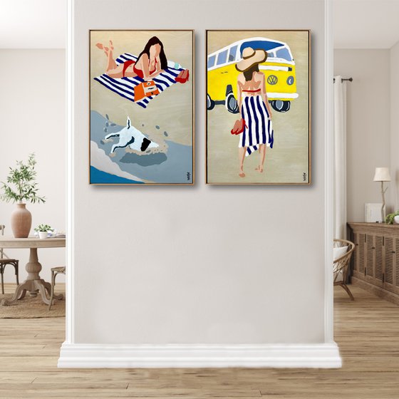 Snapshots of Summer Kombi 64cm x 94.5cm