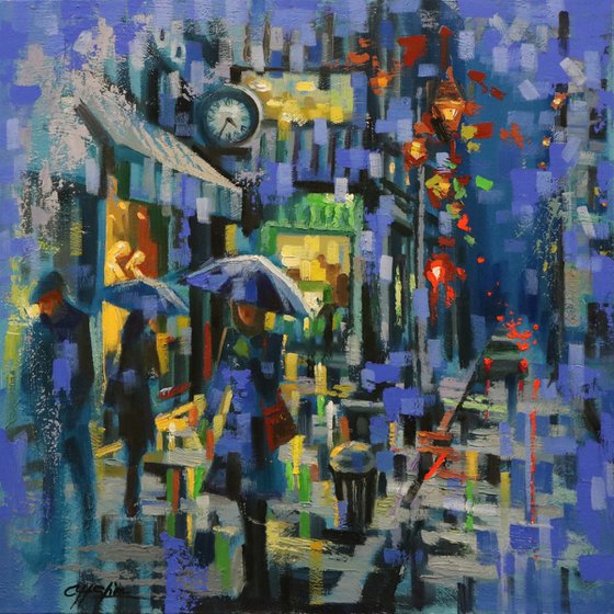 Blue Rain and Fifth Avenue