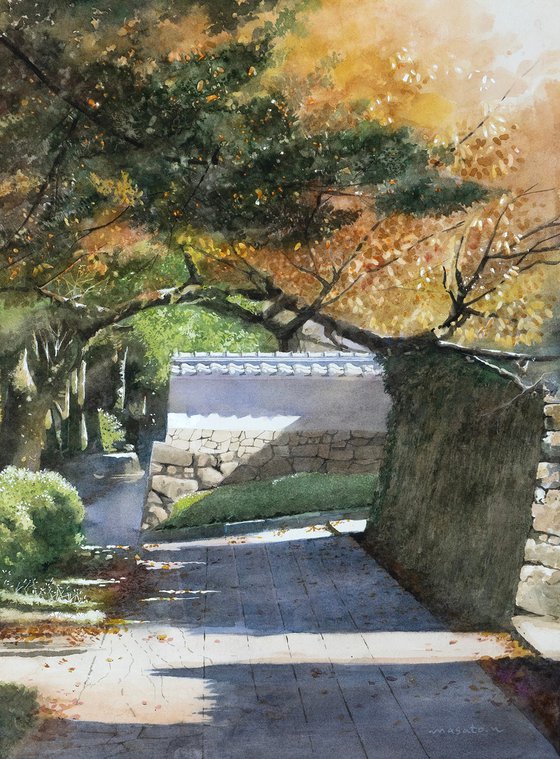 Sakamoto: A Path Draped in Autumn Colors