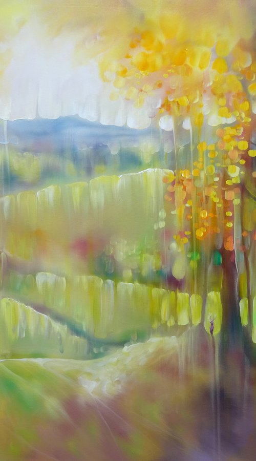 November Glowing by Gill Bustamante