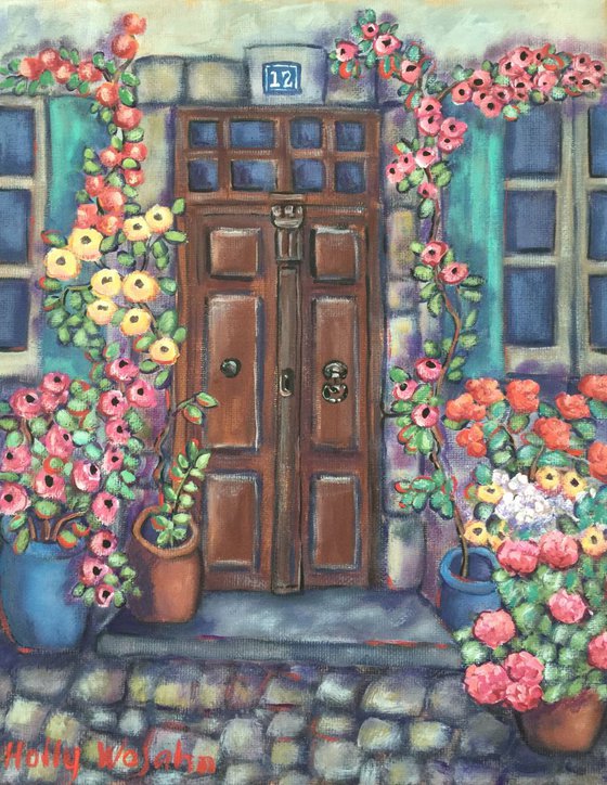 "A Doorway; Saint Remy"