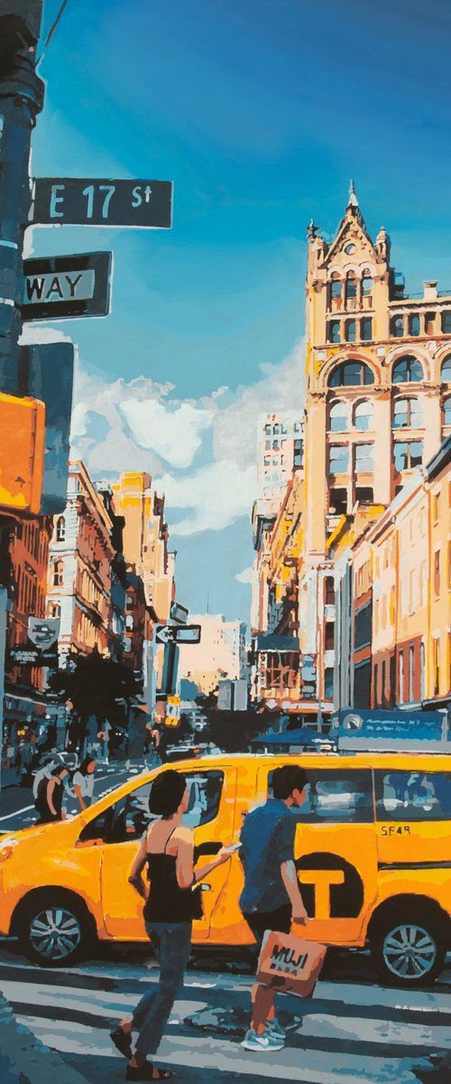 New York Street Scene by Marco Barberio