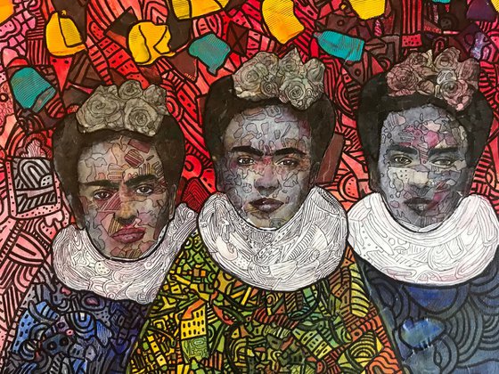 Frida and her two sisters