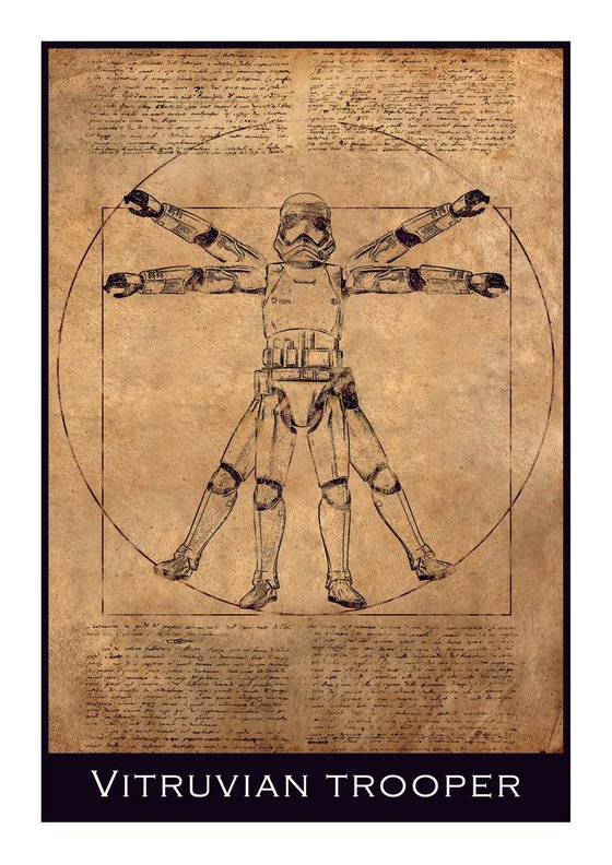 if the empire won... vitruvian trooper