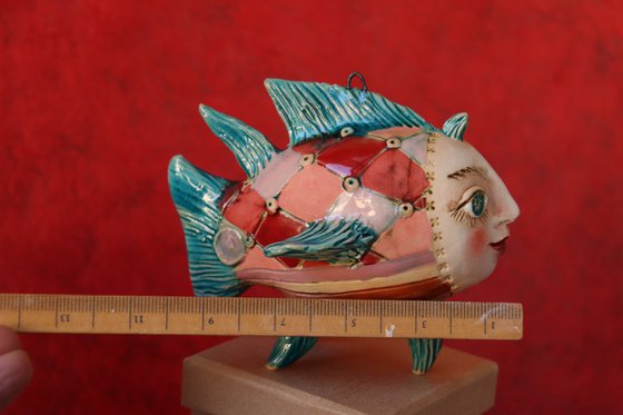 Sky Fish 2021. Tiny  sculpture