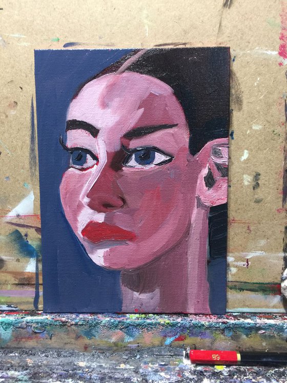 Face of a Woman 7x5