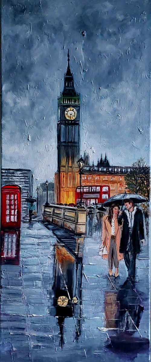 Evening London by Ira Whittaker
