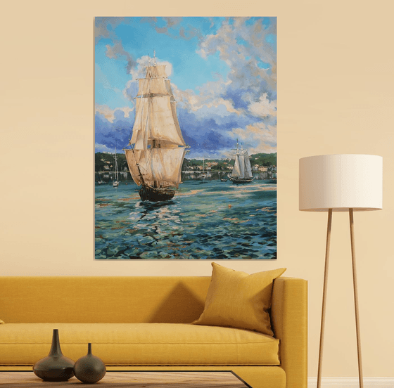 Golden masts