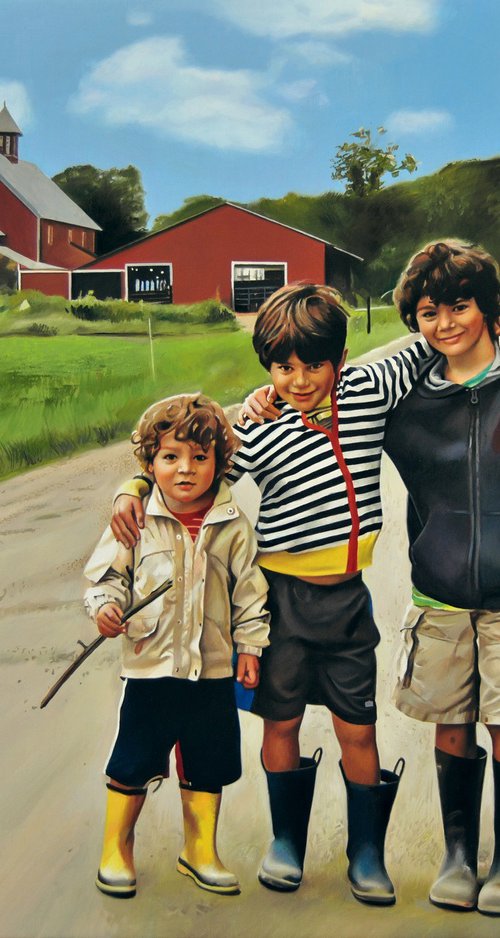 Commission painting by Valeri Tsvetkov