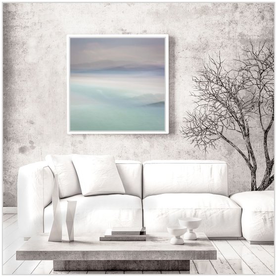 Hebridean Pastels  - Extra large impressionist style abstract
