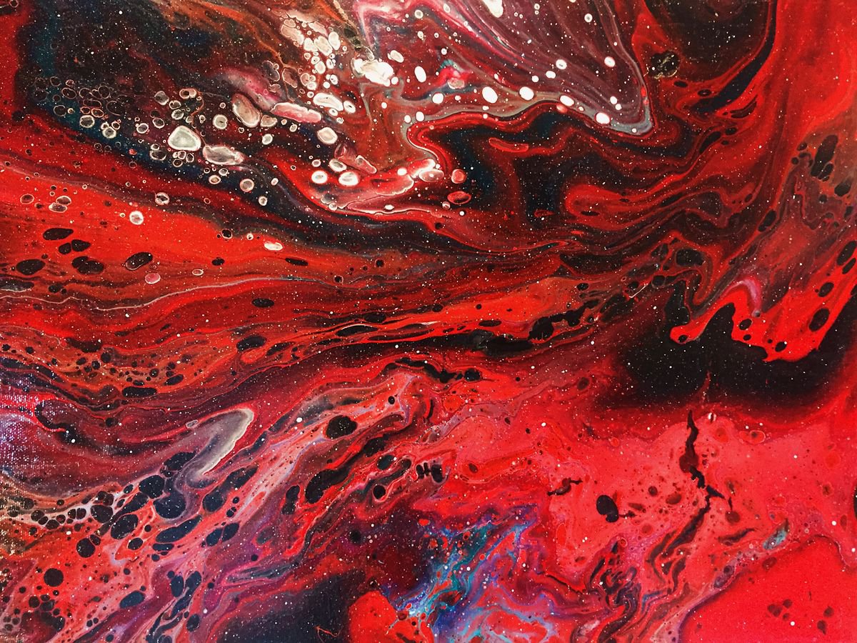Red Galaxy by Alphonso J. Davis Jr
