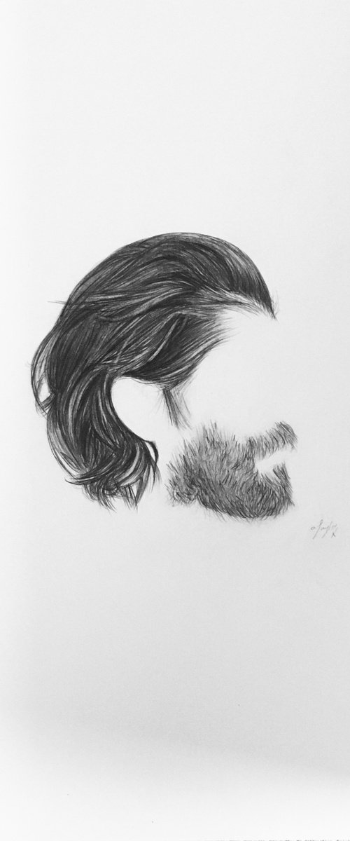 Silhouette man by Amelia Taylor
