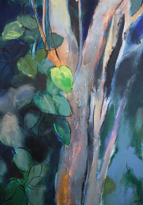 Twilight time. Lilac