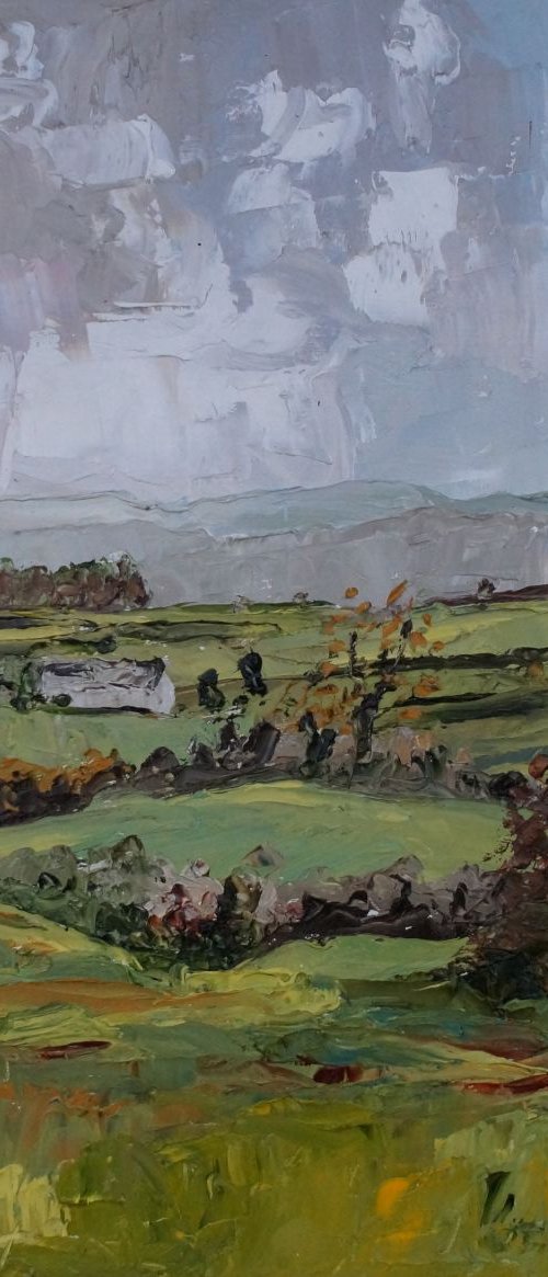 Oxford from Old Boar's Hill by Ann Palmer