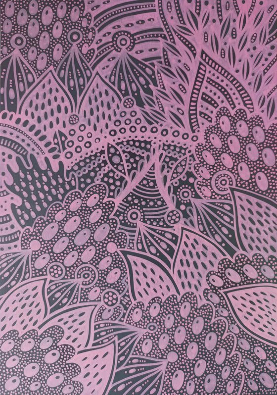 Surreal Pattern n.87 - Pink