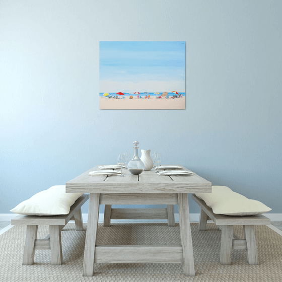 Shoreline umbrellas VII