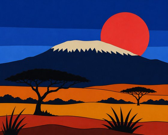 Kilimanjaro at Dusk #08