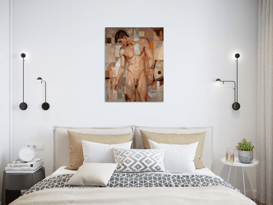 ABSTRACT MALE NUDE