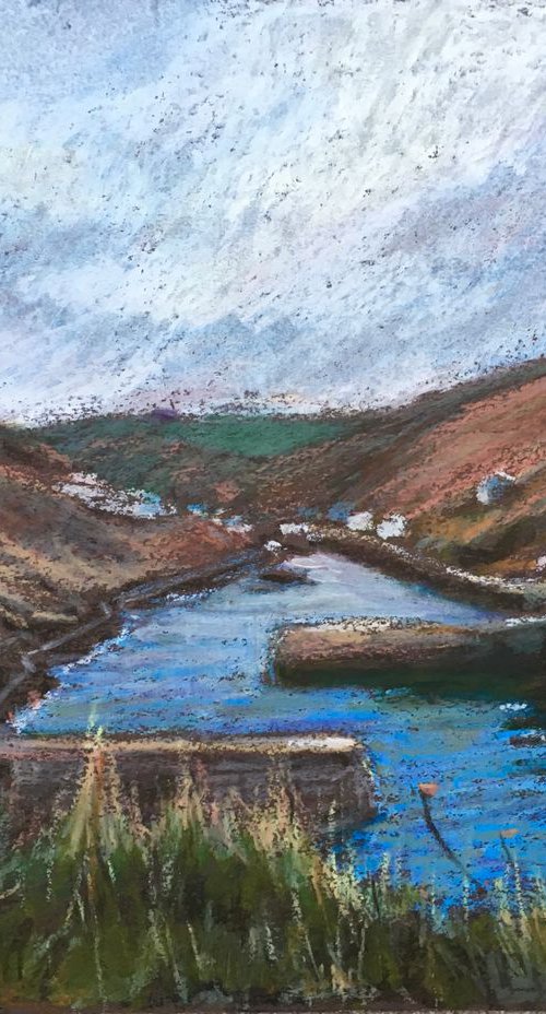 Boscastle, Cornwall - plein air study by Louise Gillard