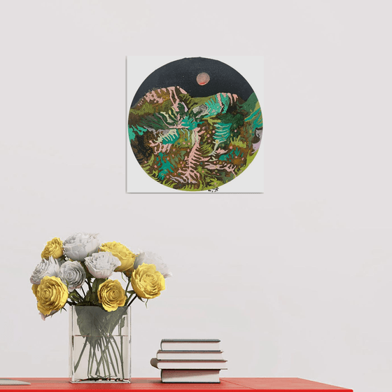 Argyll hillside nightfall