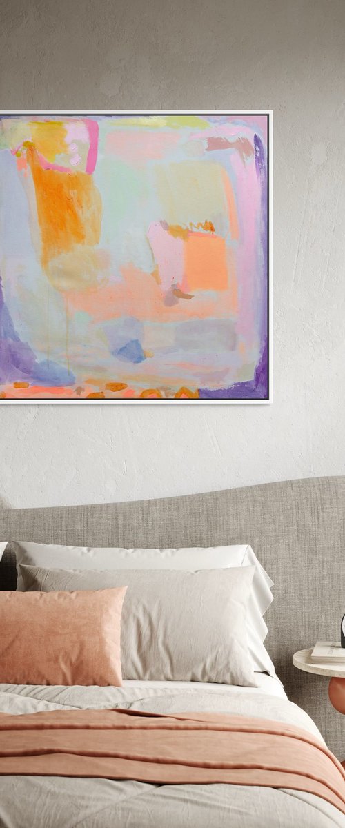 ‘Orange and Purple Haze’ by Kathryn Sillince
