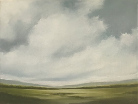 A Sense Of Change - Original Landscape Oil Painting on Stretched Canvas