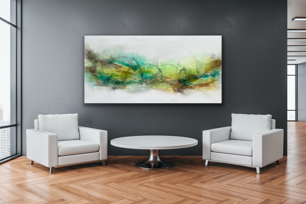  Constant Change Xi By Kirsten Schankweiler, 63 X 31, Artwork For Sale On Artfinder