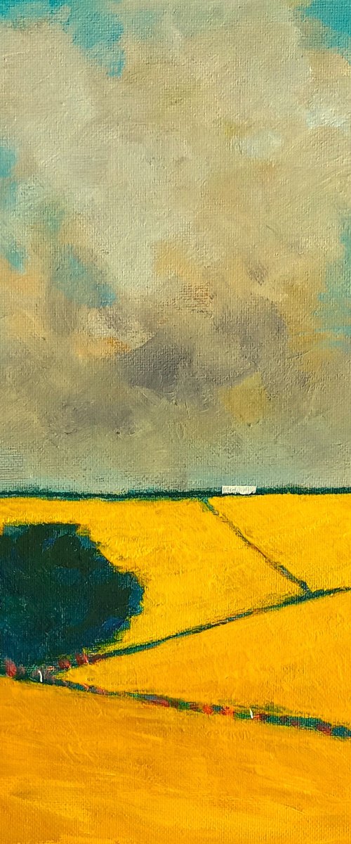 FARM IN SUMMER by David J Edwards