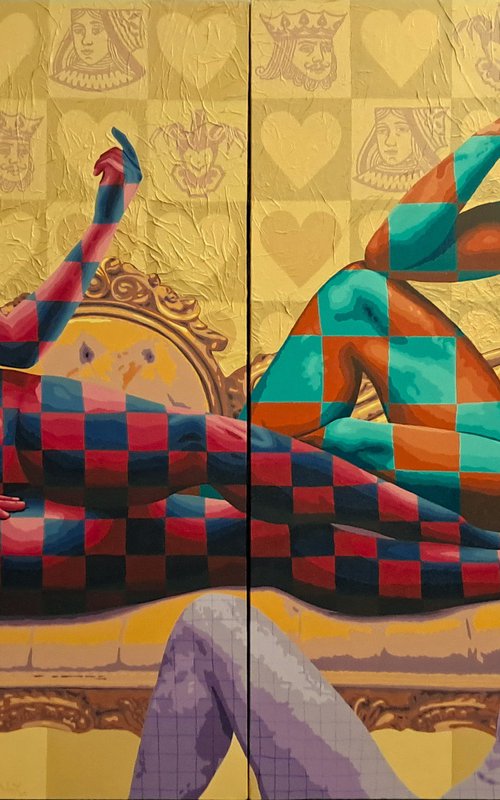 King and Queen of Hearts by Sonaly Gandhi