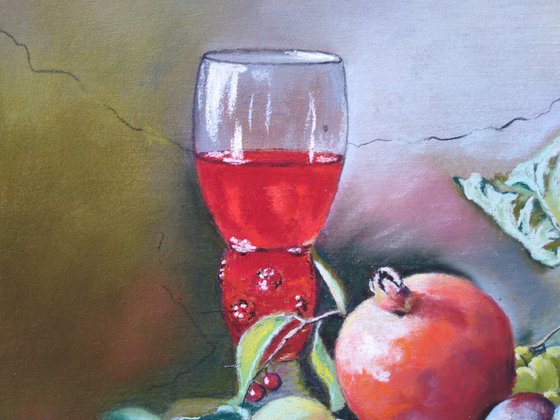 Pomegranate and Red Wine