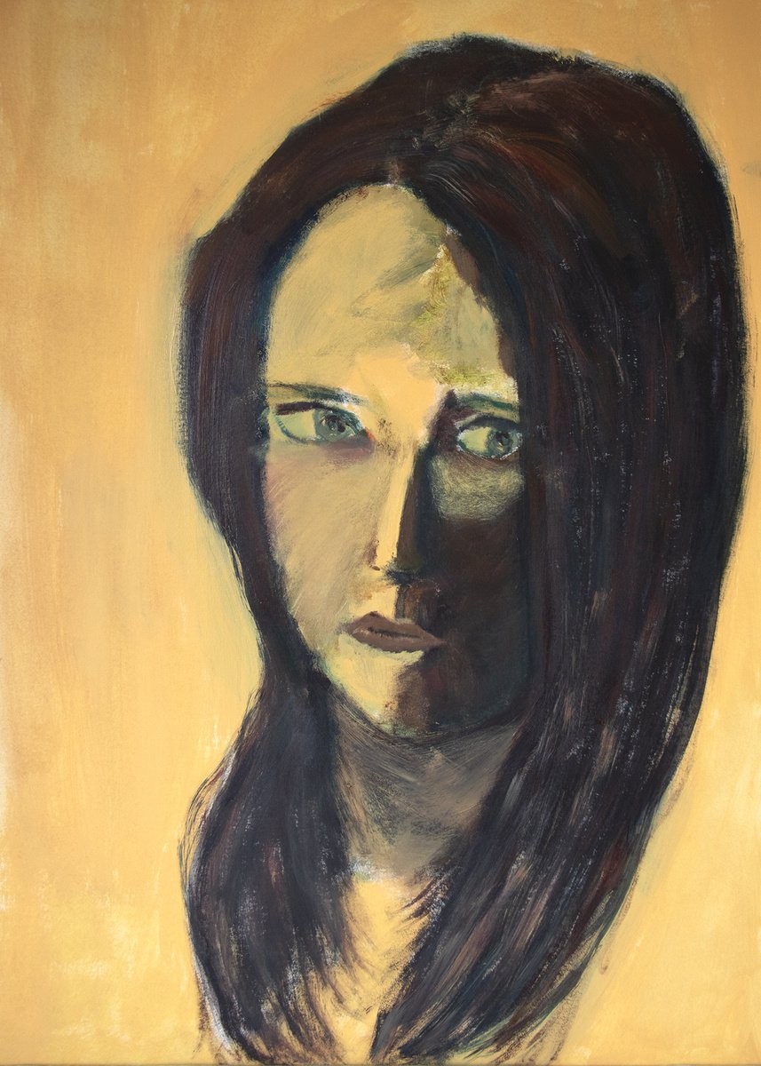 Study of a woman portrait LXXXII by Paola Consonni