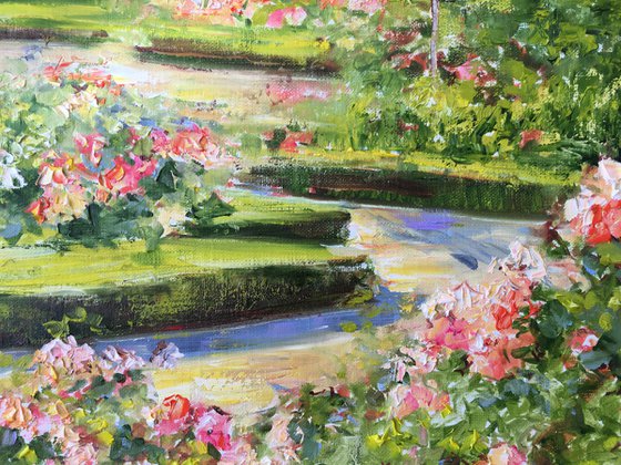 Dans les jardins de Bagatelle