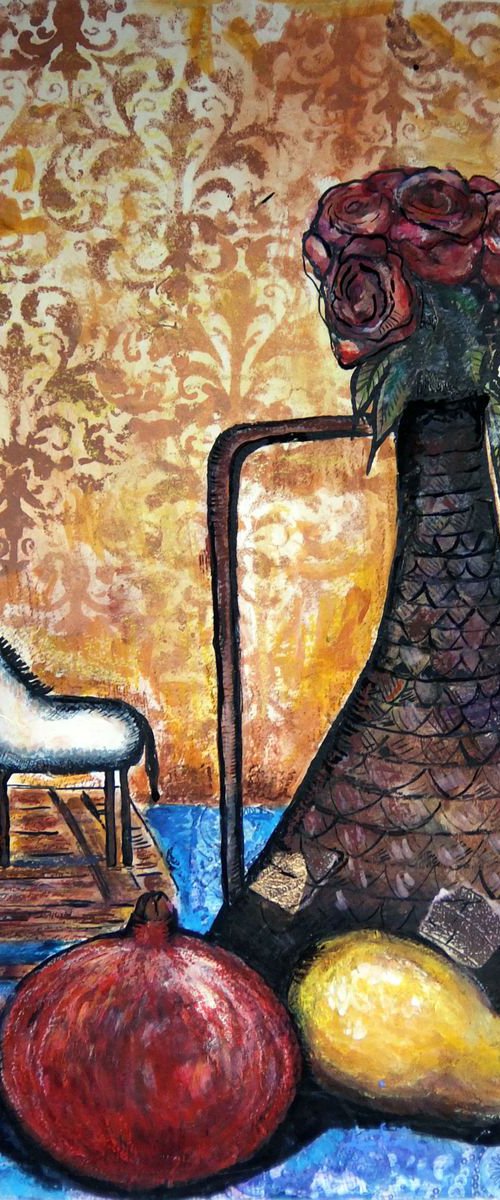 STILL LIFE WITH A HORSE by Elizabeth Vlasova