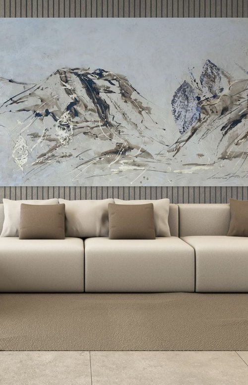 Gold Mountain Range by Laurie Franklin