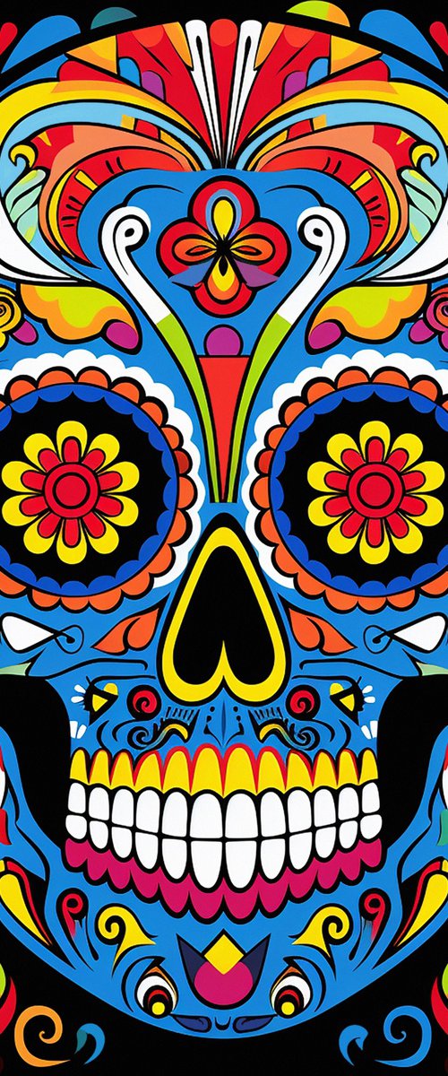 Calavera II by Kosta Morr